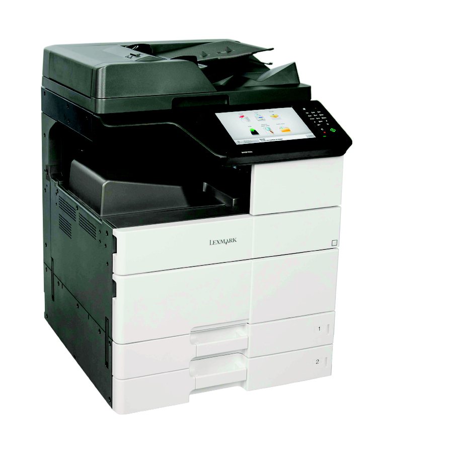 Lexmark XM9145 Laser Multifunction Printer - Monochrome