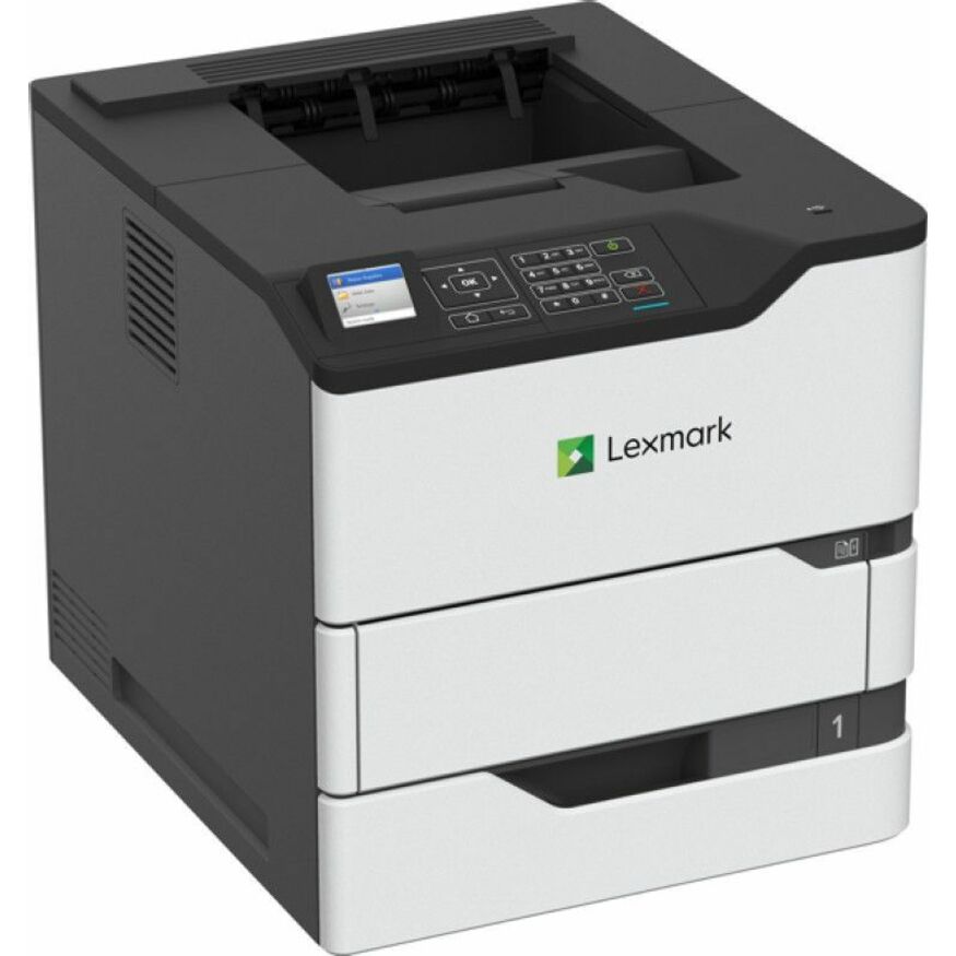 Lexmark MS820e MS822de Desktop Wired Laser Printer - Monochrome - TAA Compliant