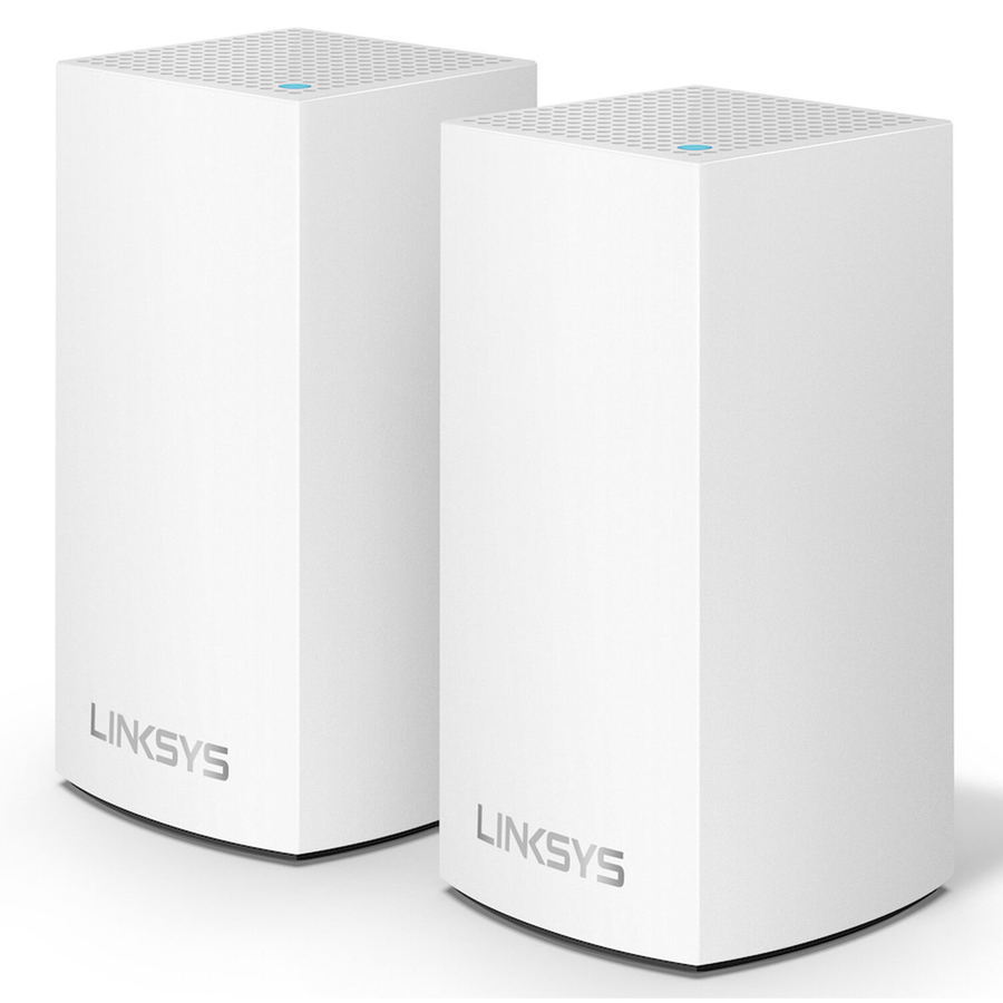 Linksys Velop Intelligent Mesh WiFi System- 2-Pack White (AC1300)