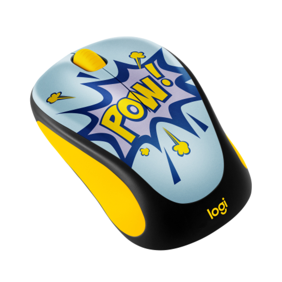 Logitech Design Mouse Wireless Mouse Limited Edition, USB Receiver, 12 months AA Battery Life, Portable & Lightweight, Pow