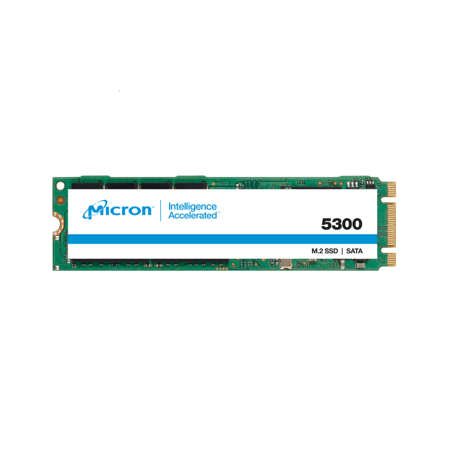 Micron 5300 5300 PRO 480 GB Solid State Drive - M.2 2280 Internal - SATA (SATA/600) - Read Intensive