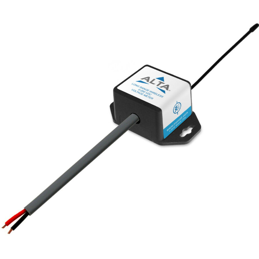 Monnit Alta Wireless Voltage Meters - 0-200 Vdc - Coin Cell Powered