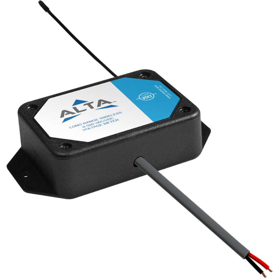 Monnit ALTA Wireless Voltage Meters - 0-500 VAC/VDC - Commercial AA Battery Powered