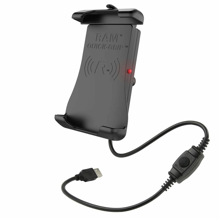 RAM Mounts Quick-Grip 15W Waterproof Wireless Charging Holder with Ball