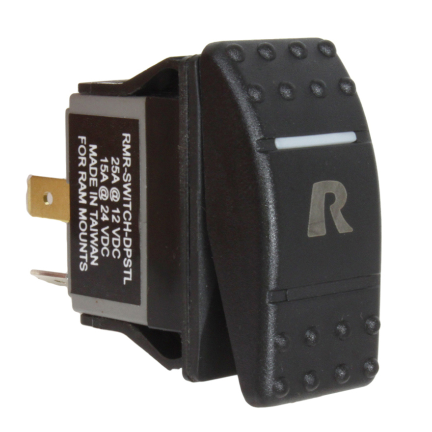 RAM Mounts DPST Rocker Switch with Light