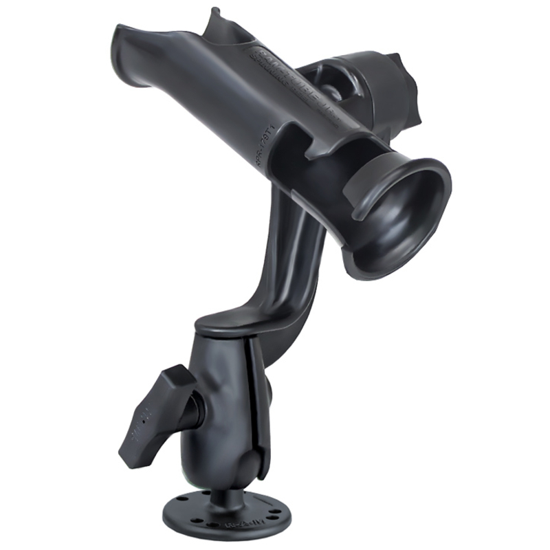 RAM Mounts Tube Jr. Marine Mount for Motor Boat, Kayak