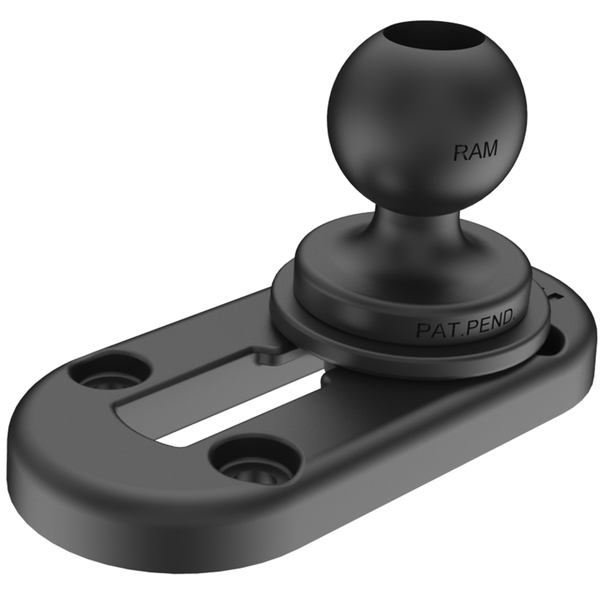 RAM Mounts Tough-Track Mounting Track Slider for All-terrain Vehicle (ATV), Motor Boat, Camera, Fishing Rod, Cell Phone, Tablet