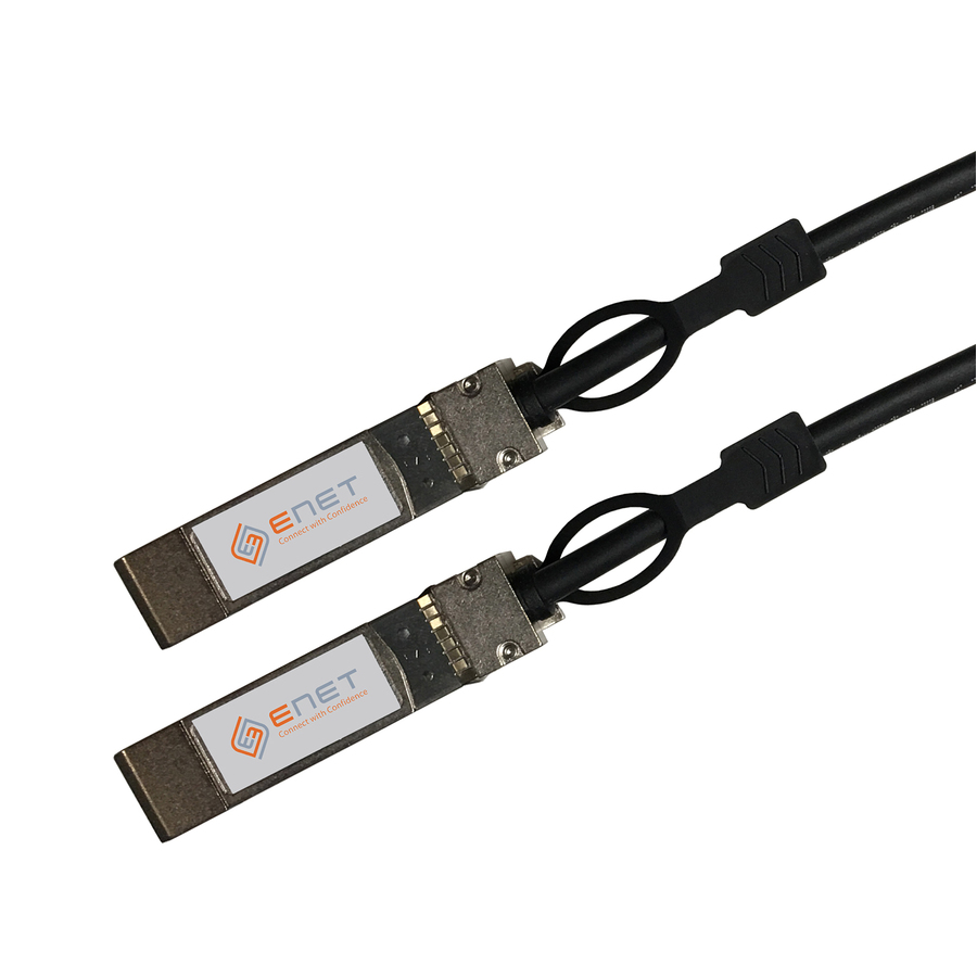 ENET Dell Compatible 407-ACEU TAA Compliant Functionally Identical 25GBASE-CU SFP28 to SFP28 Passive Direct-Attach Cable (DAC) Assembly 3m