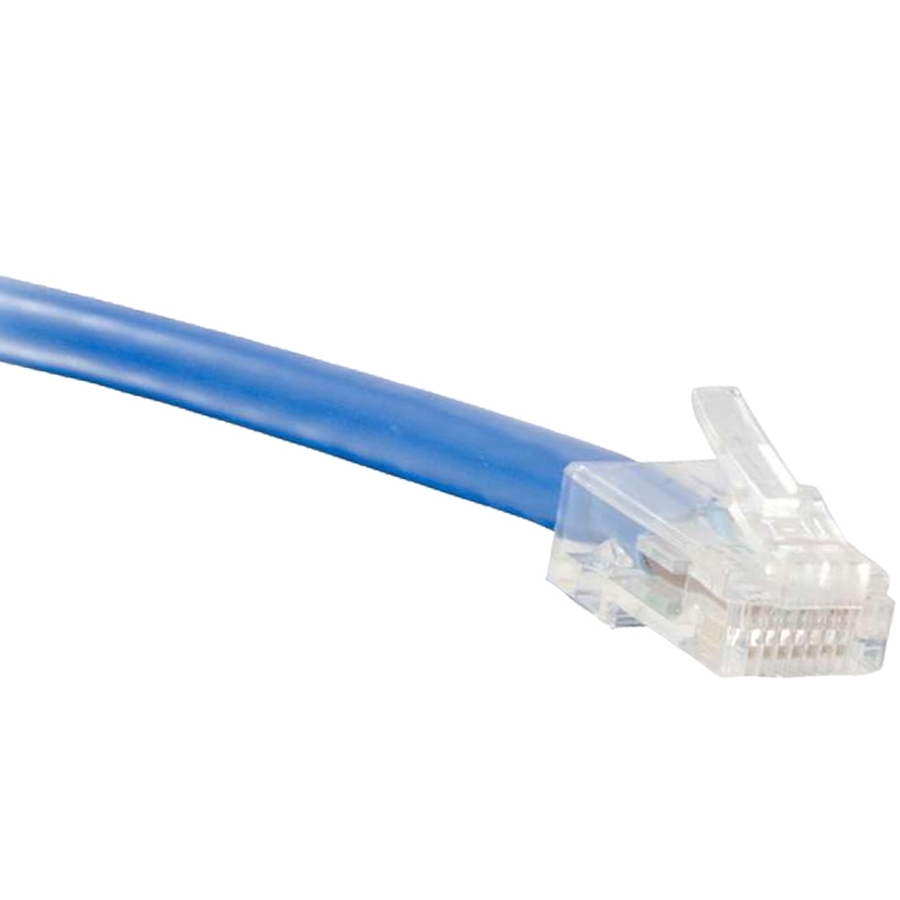 ENET Cat5e Blue 4 Foot Non-Booted (No Boot) (UTP) High-Quality Network Patch Cable RJ45 to RJ45 - 4Ft