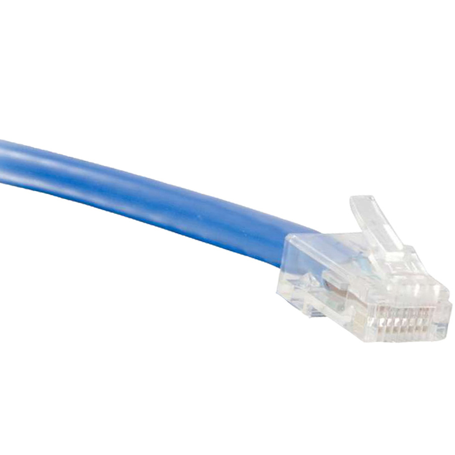 ENET Cat5e Blue 7 Inch Non-Booted (No Boot) (UTP) High-Quality Network Patch Cable RJ45 to RJ45 - 7In