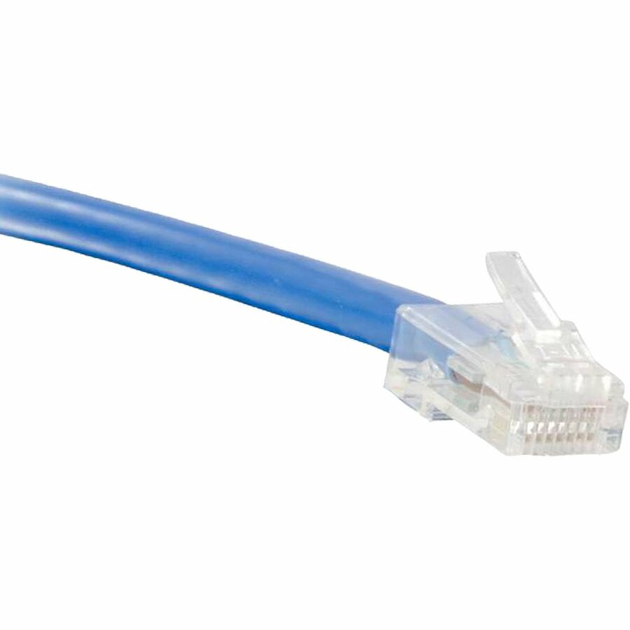 ENET Cat6 Blue 75 Foot Non-Booted (No Boot) (UTP) High-Quality Network Patch Cable RJ45 to RJ45 - 75Ft