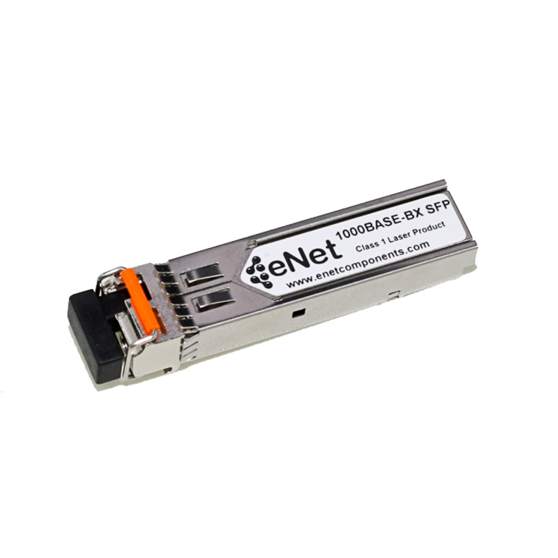ENET Cisco Compatible GLC-BX-D TAA Compliant Functionally Identical 1000BASE-BX-D SFP Bi-Di Tx1490nm/Rx1310nm 20km Simplex LC Connector