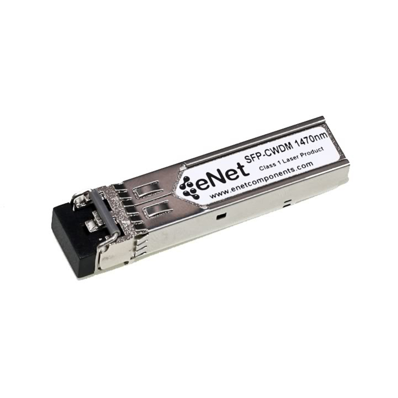 ENET Harmonic Compatible GSF9142-47 TAA Compliant Functionally Identical 1000BASE-CWDM SFP 1470nm 80km Duplex LC Connector