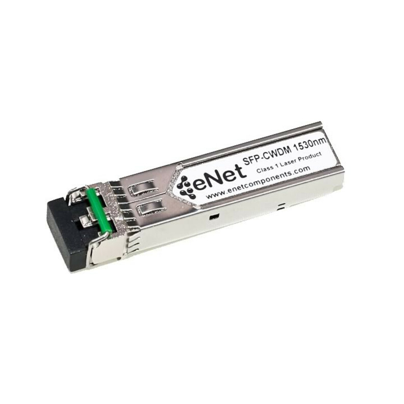 ENET Harmonic Compatible GSF9142-53 TAA Compliant Functionally Identical 1000BASE-CWDM SFP 1530nm 80km Duplex LC Connector