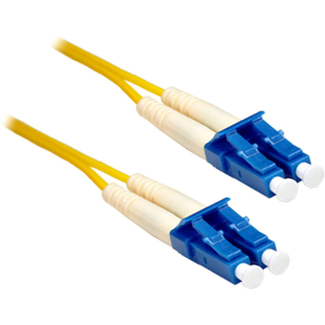 ENET 10M LC/LC Duplex Single-mode 9/125 OS1 or Better Yellow Fiber Patch Cable 10 meter LC-LC Individually Tested