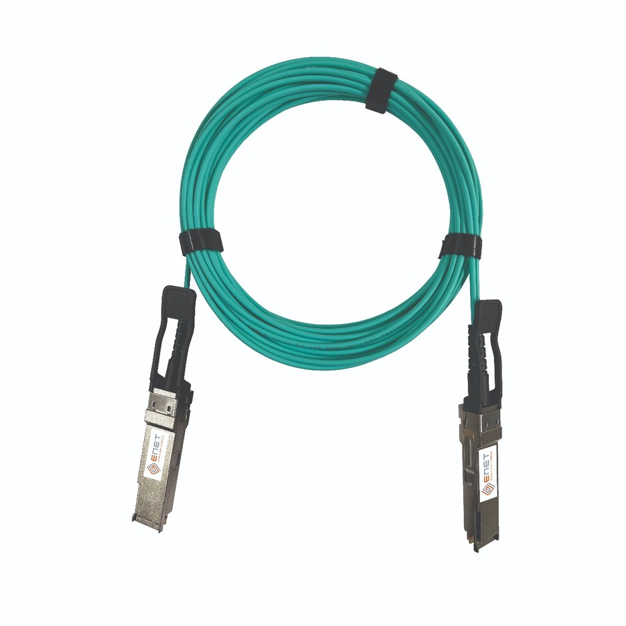 ENET Mellanox Compatible MC2206310-100 TAA Compliant Functionally Identical 40GBASE-AOC QSFP+ to QSFP+ Infiniband QDR/FDR10 100m