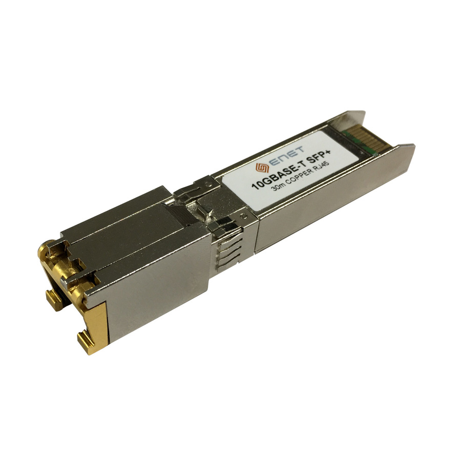 ENET Cisco Compatible SFP-10G-T TAA Compliant Functionally Identical 10GBASE-T Copper SFP+ for Cat6A/Cat7 RJ-45 30m Max