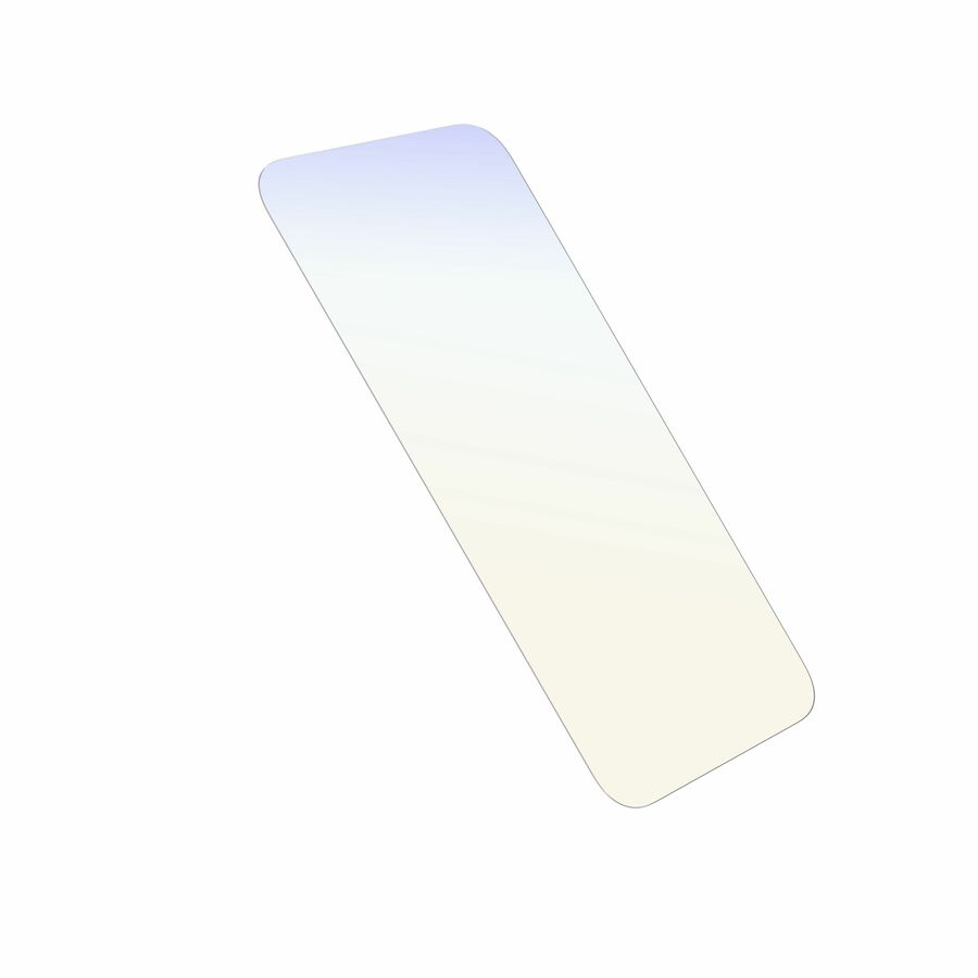 OtterBox iPhone 15 Pro Max Premium Pro Glass Blue Light Antimicrobial Screen Protector Clear