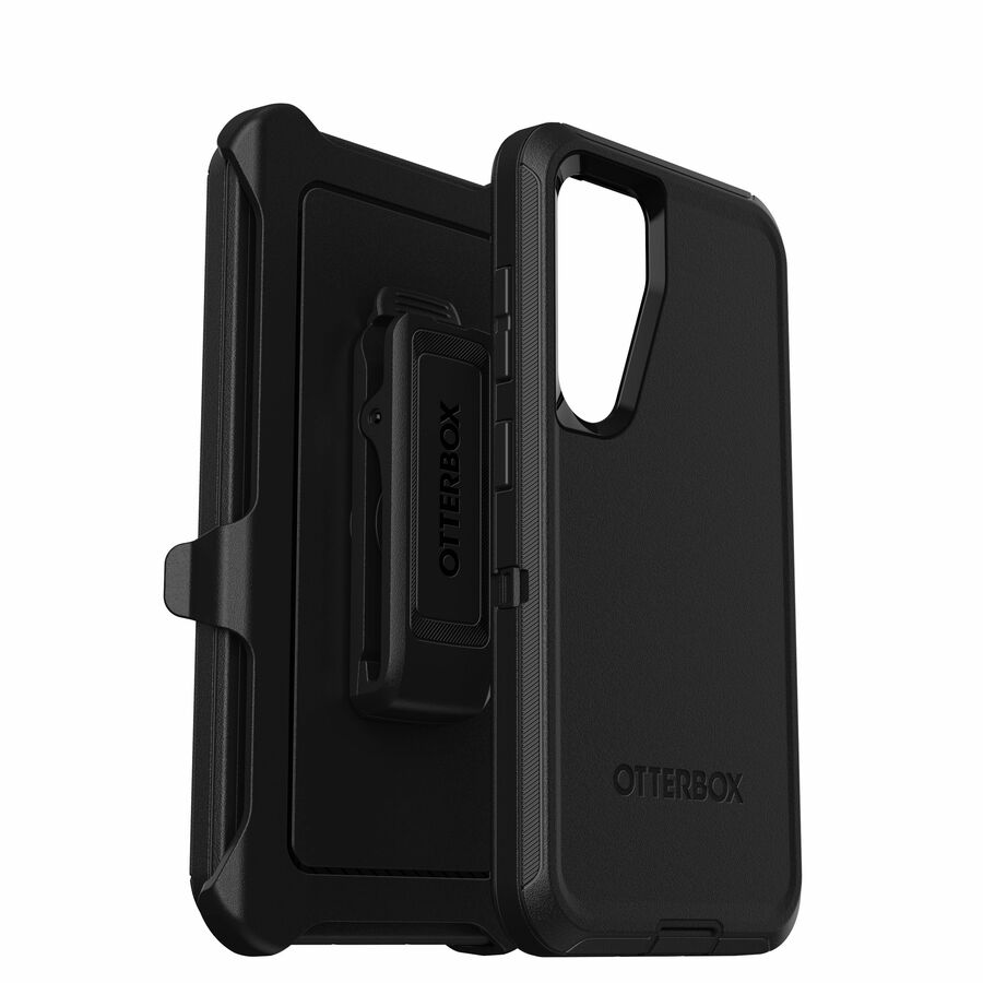 OtterBox Defender Carrying Case (Holster) Samsung Galaxy S24 Smartphone - Black