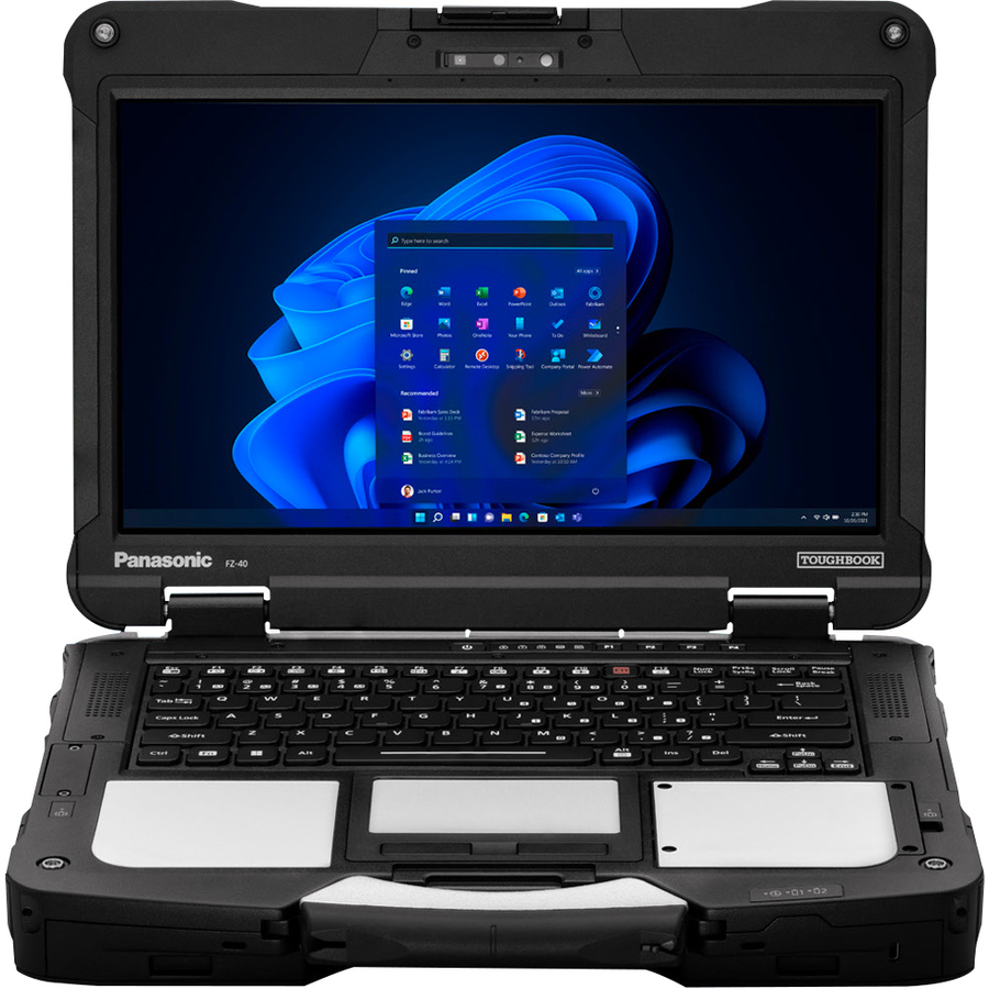 Panasonic TOUGHBOOK FZ-40 FZ-40GZ00GBM 14" Touchscreen Rugged Notebook - 5G - Full HD - Intel Core Ultra 7 165H - vPro Technology - 32 GB - 512 GB SSD