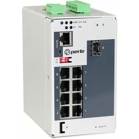 Perle IDS-409-1SFP - Industrial Managed Ethernet Switch