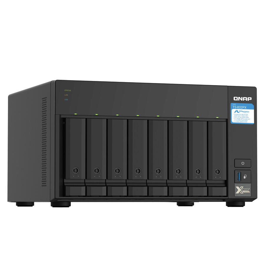 QNAP TS-832PX-4G SAN/NAS Storage System