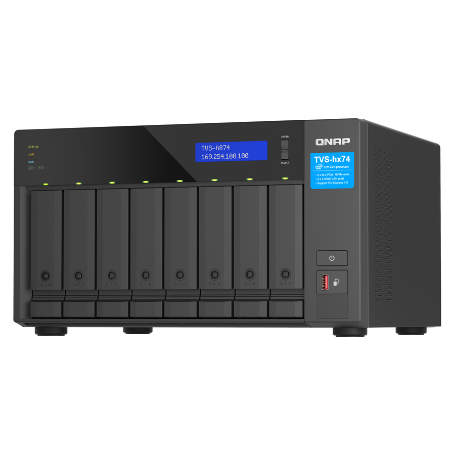 QNAP TVS-h874-i7-32G SAN/NAS Storage System