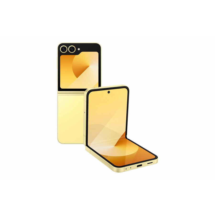 Samsung Galaxy Z Flip6 SM-F741W 512 GB Smartphone - 6.7" Flexible Folding Screen Dynamic AMOLED 2X Full HD Plus 2640 x 1080 - Octa-core (Cortex X4Single-core (1 Core) 3.39 GHz + Cortex A720 Triple-core (3 Core) 3.10 GHz + Cortex A720 Dual-core (2 Core) 2.90 GHz + Cortex A520 Dual-core (2 Core) 2.20 GHz) - 12 GB RAM - Android 14 - 5G - Yellow