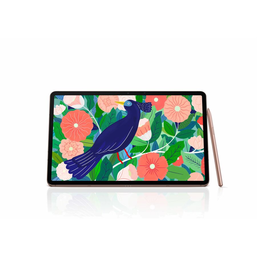 Samsung Galaxy Tab S7 SM-T870 Tablet - 11" WQXGA - Qualcomm SM8250 Snapdragon 865 5G+ Octa-core - 6 GB - 128 GB Storage - Mystic Bronze