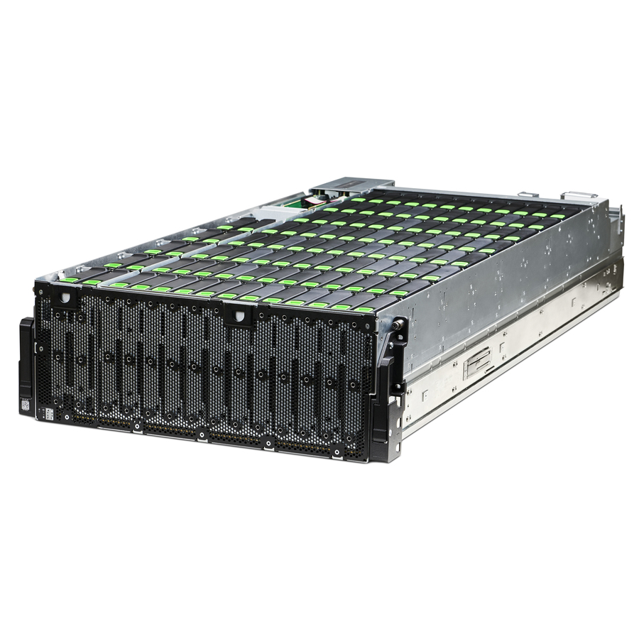 Seagate CORVAULT 4U106 RAID 12G SAS Self Healing Managed Rackmount Storage System - includes 2.12PB 106x 20TB 3.5" Exos Hard Drives (HDD), 1.2m deep, advanced data protection, autonomous drive regeneration (ADR), ADAPT rebuild, 5-year limited warranty