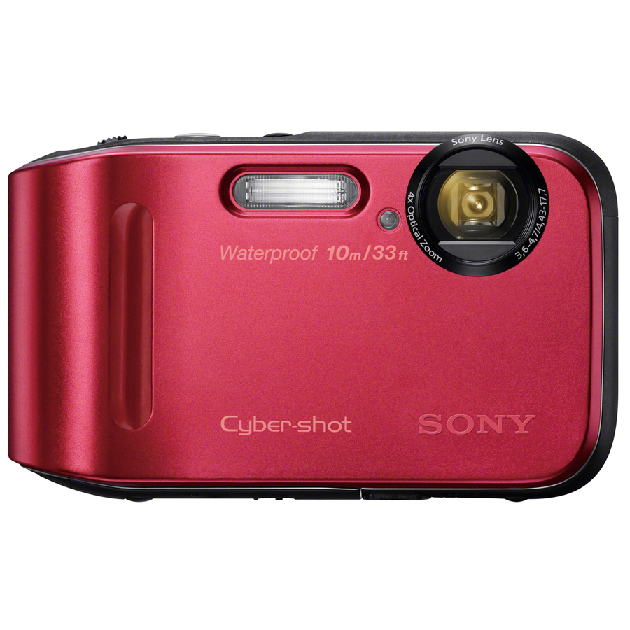 Sony Cyber-shot DSC-TF1 16.1 Megapixel Compact Camera - Red