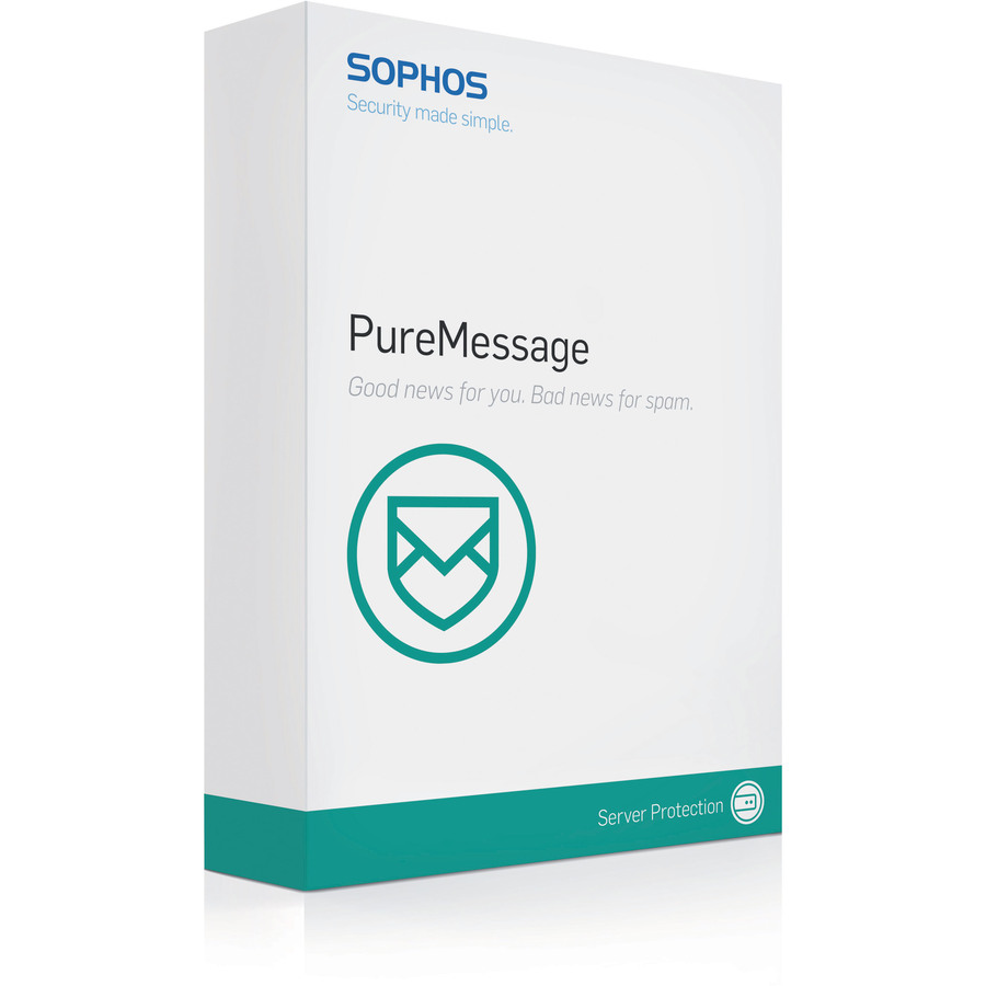 Sophos PureMessage AV anti-virus & AS anti-spam module for Lotus Domino - Subscription License (Renewal) - 1 User