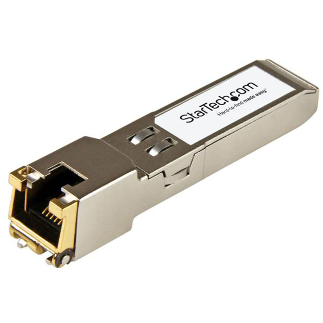StarTech Extreme Networks 10050 Compatible SFP Module - 1000BASE-T - 1GE Gigabit Ethernet SFP to RJ45 Cat6/Cat5e Transceiver - 100m