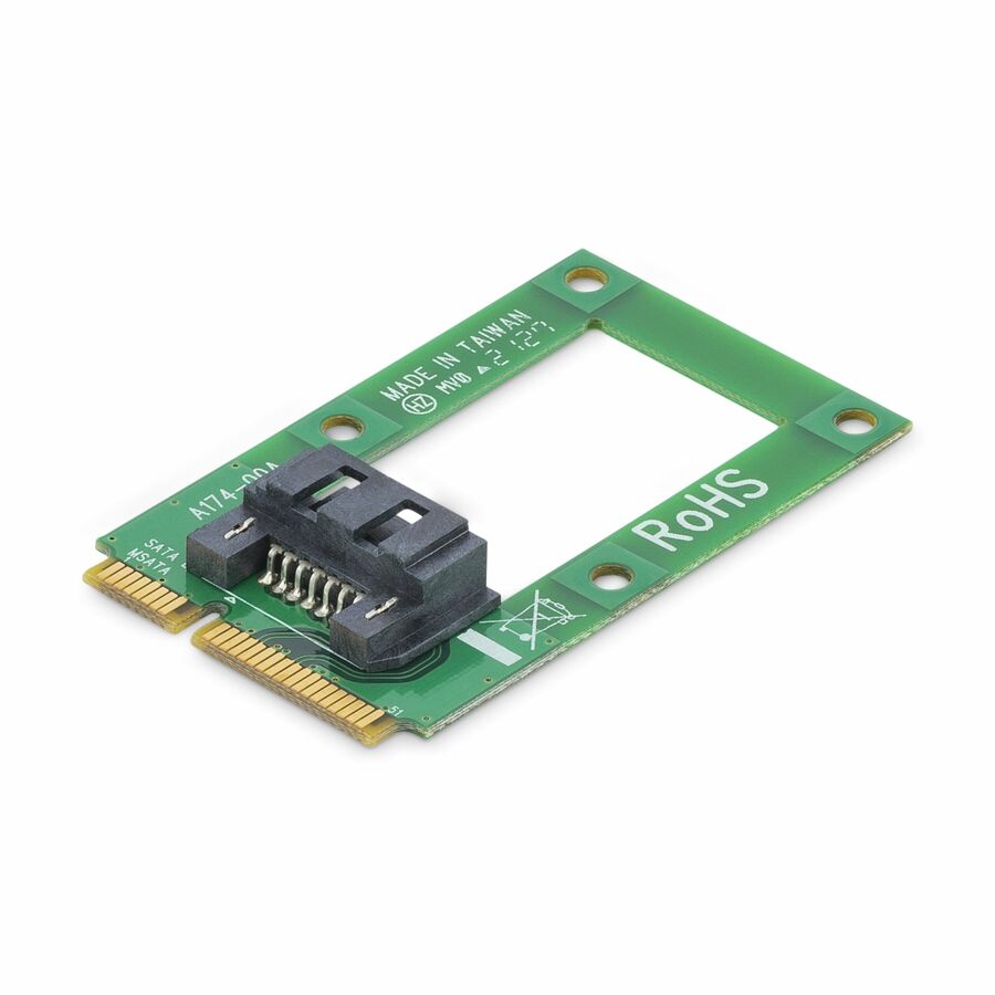 StarTech mSATA to SATA HDD / SSD Adapter - Mini SATA to SATA Converter Card, TAA