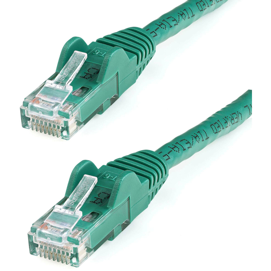 StarTech 150ft CAT6 Ethernet Cable - Green Snagless Gigabit - 100W PoE UTP 250Mhz Category 6 Patch Cord UL Certified Wiring/TIA