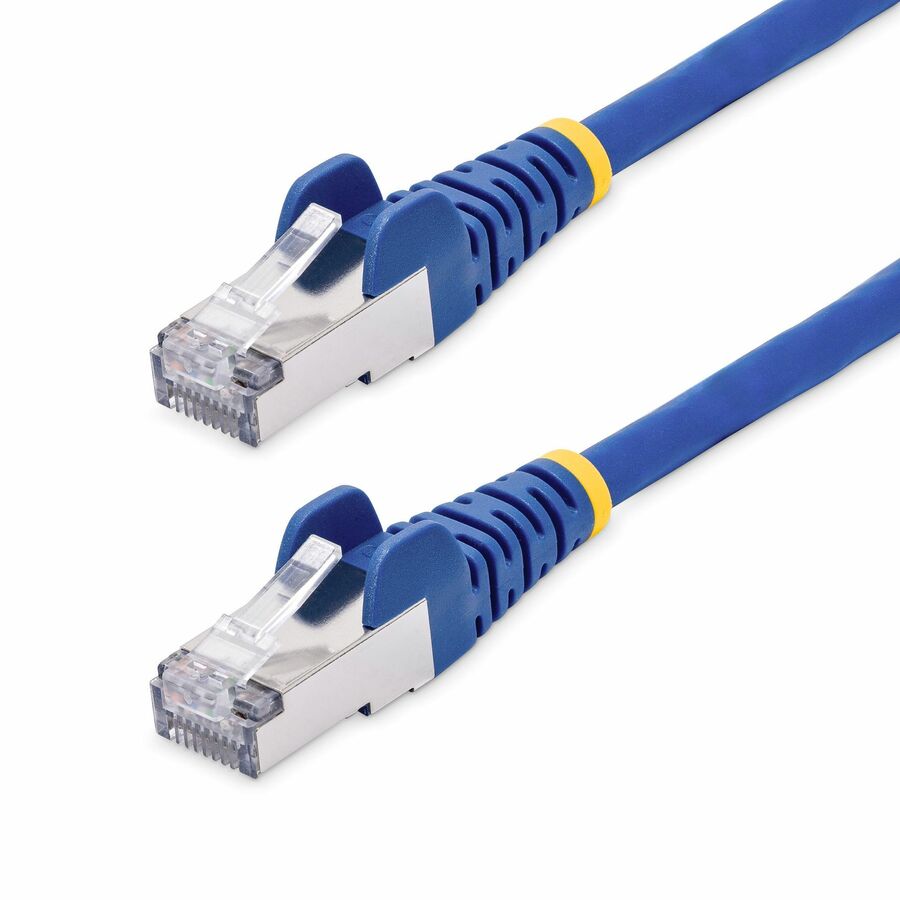 StarTech 6ft Blue CAT8 Ethernet Cable, Snagless RJ45, 25G/40G 2000MHz, 100W PoE, S/FTP, 26AWG Pure Bare Copper, LSZH Network Patch Cord