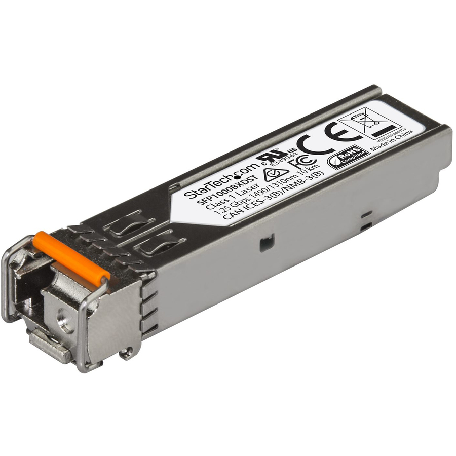 StarTech MSA Uncoded SFP Transceiver Module - 1000BASE-BX - 1GbE Gigabit Ethernet BiDi Fiber (SMF)
