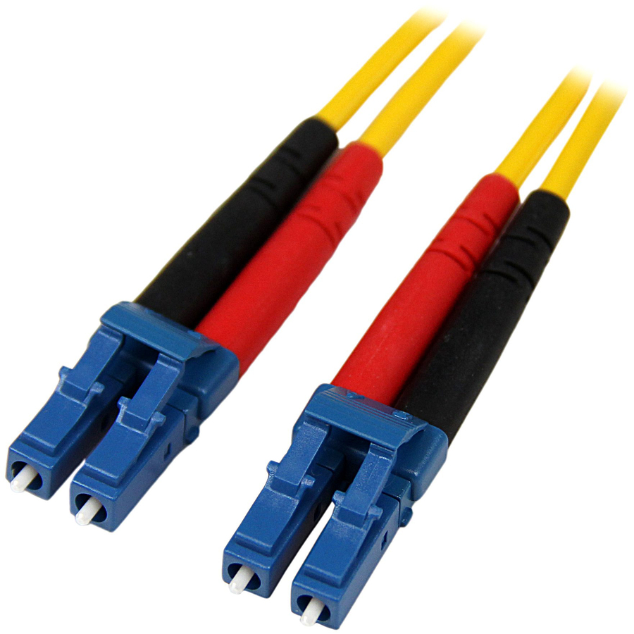 StarTech 4m Fiber Optic Cable - Single-Mode Duplex 9/125 LSZH Fiber Jumper Cord - LC/LC