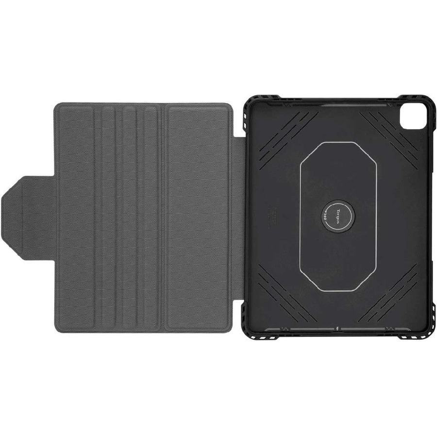 Targus Pro-Tek THZ748GL Carrying Case (Folio) for 12.9" Apple iPad Pro (5th Generation), iPad Pro (4th Generation), iPad Pro (3rd Generation) Tablet - Black