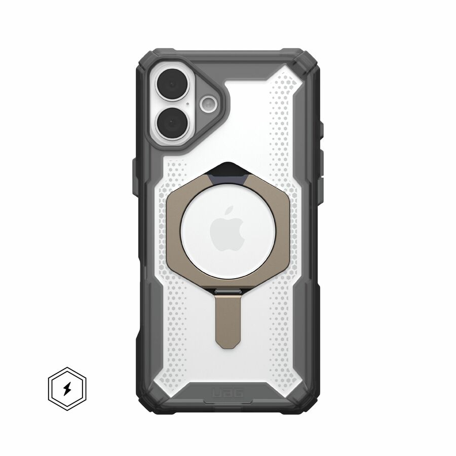 Urban Armor Gear Plasma XTE iPhone 16 Plus Case - Ash/Titanium