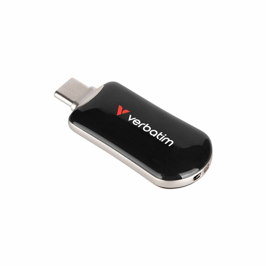 Verbatim 256GB Plectra USB-C Flash Drive - Black