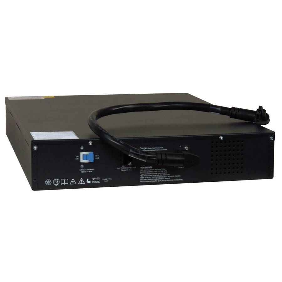 Vertiv Liebert GXT4-72VBATT 9 Ah, 72V External Battery Cabinet for Vertiv Liebert GXT4-3000RT120, GXT4-3000RT230, and GXT4-3000RT208