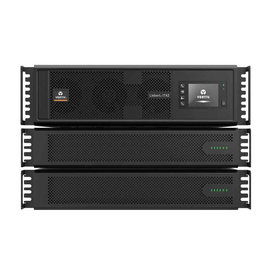 Vertiv Liebert ITA2 UPS - 20kVA/20kW; 208/120VAC (220/127VAC) 3-phase 4 Wire with RDU120 Card, one pair ITA2 Lithium-Ion battery (ITA2LI-20KRT208V7UN)