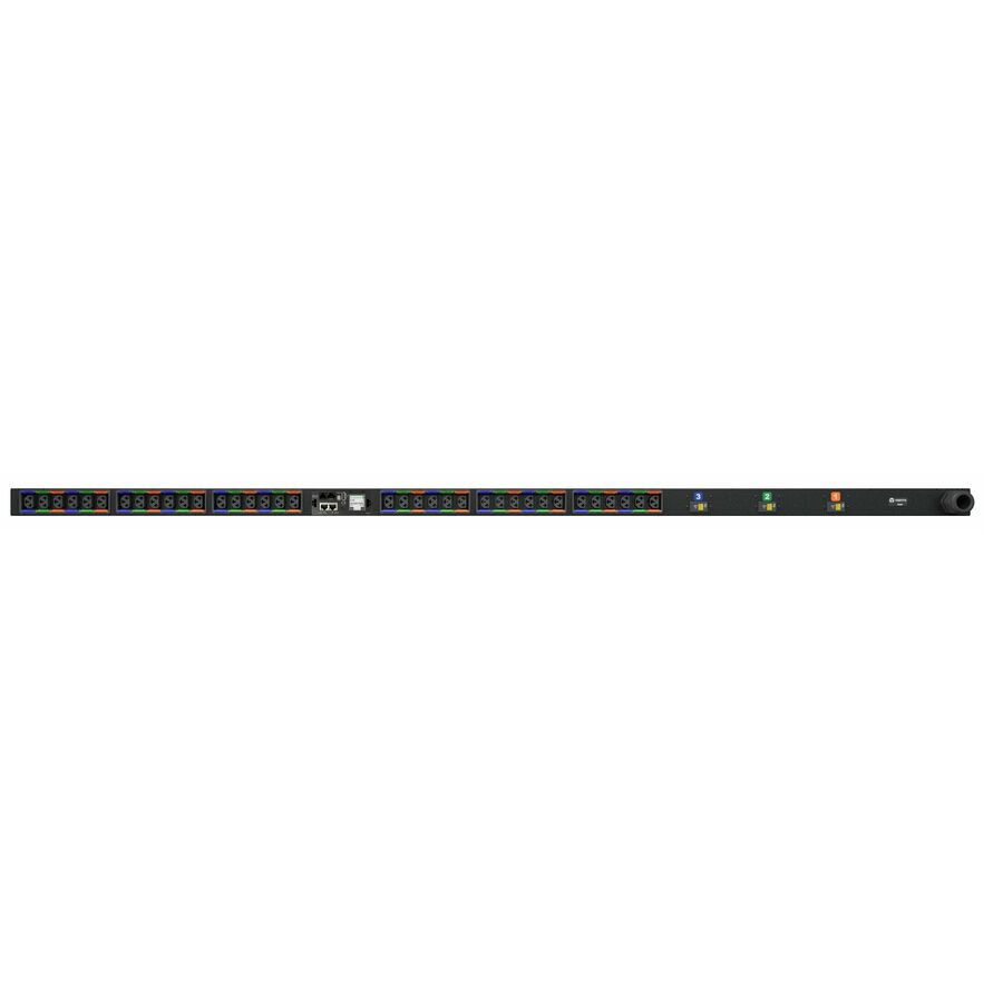 Vertiv Geist Switched Rack PDU with Next Generation IMD - 0U| 30A| 208V| (30) U-Lock C13 and (6) U-Lock C19| L6-30P Plug| 4.9kW| VP7N30AN