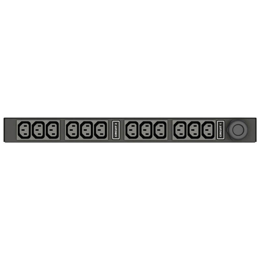 Vertiv Geist Basic Rack PDU - (12) IEC C13| 30A| 208V| L6-30P| 4.9kW| RPDU