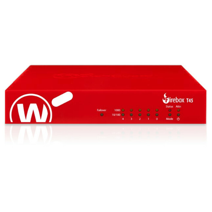 WatchGuard Firebox T45-W-PoE Network Security/Firewall Appliance