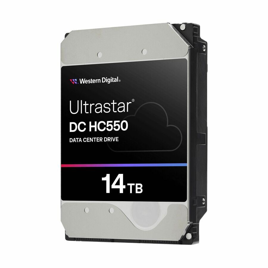 Western Digital Ultrastar DC HC550 WUH721814AL5201 14 TB Hard Drive - 3.5" Internal - SAS (12Gb/s SAS) - Energy-assisted Magnetic Recording (EAMR) Method