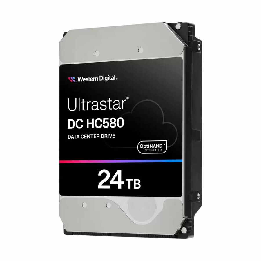 WD Ultrastar DC HC580 0F62802 24 TB Hard Drive - 3.5" Internal - SAS (12Gb/s SAS) - Conventional Magnetic Recording (CMR) Method