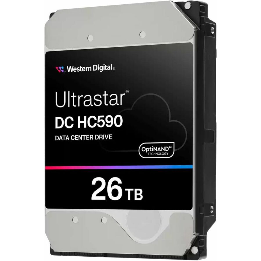 Western Digital Ultrastar DC HC590 WUH722626ALE6L1 26 TB Hard Drive - 3.5" Internal - SATA (SATA/600) - Conventional Magnetic Recording (CMR) Method