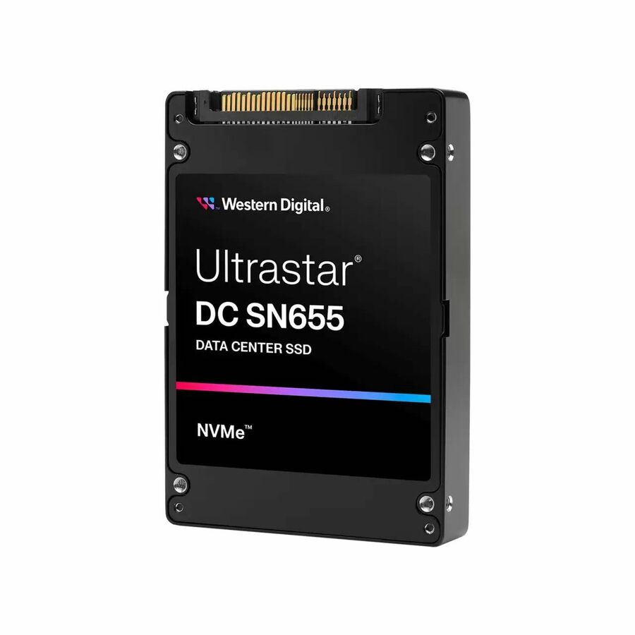 WD Ultrastar DC SN655 WUS5EA176ESP7E4 7.68 TB Solid State Drive - U.3 15 mm Internal - PCI Express NVMe (PCI Express NVMe 4.0 x4) - Read Intensive